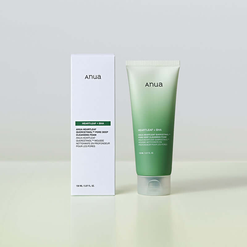 ANUA Heartleaf Quercetinol Pore Deep Cleansing Foam
