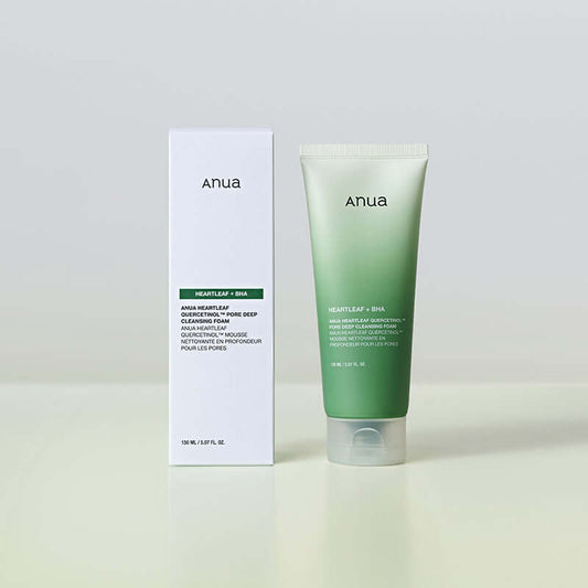ANUA Heartleaf Quercetinol Pore Deep Cleansing Foam