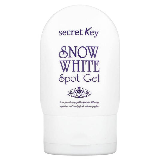 Secret Key Snow White Spot Gel, a whitening gel for dark skin areas, soothing and effective against dark spots.